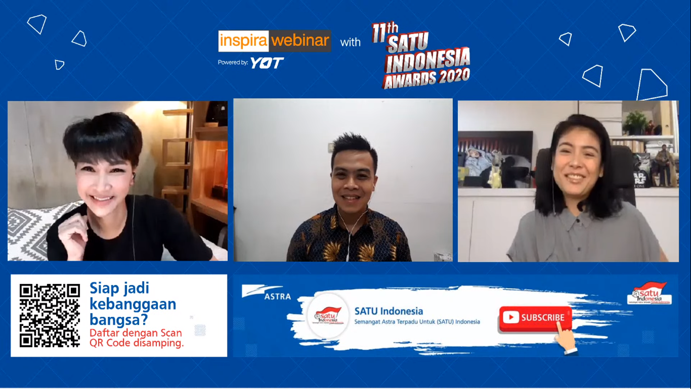 SATU Indonesia Awards 2020 Hadirkan Webinar Hidup Sehat Dengan Mudah